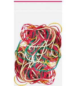 Gumki recepturki 50g mix kolorów różna średnica