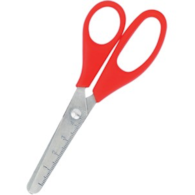 Nożyczki Y51036 mix kolorów z linijką