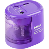 Temperówka na baterie EAGLE EG-5161USB dwuotworowa fioletowa