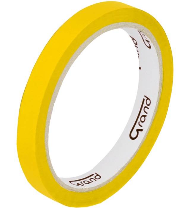 Taśma kolorowa 12x50 m żółta GRAND
