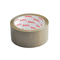 Taśma pakowa VIBAC Solvent, 48mm, 60m, brązowa