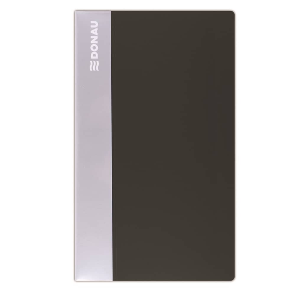 Wizytownik DONAU, PP, na 480 wizytówek, czarny