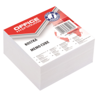 Kostka OFFICE PRODUCTS nieklejona, 85x85x40mm, biała