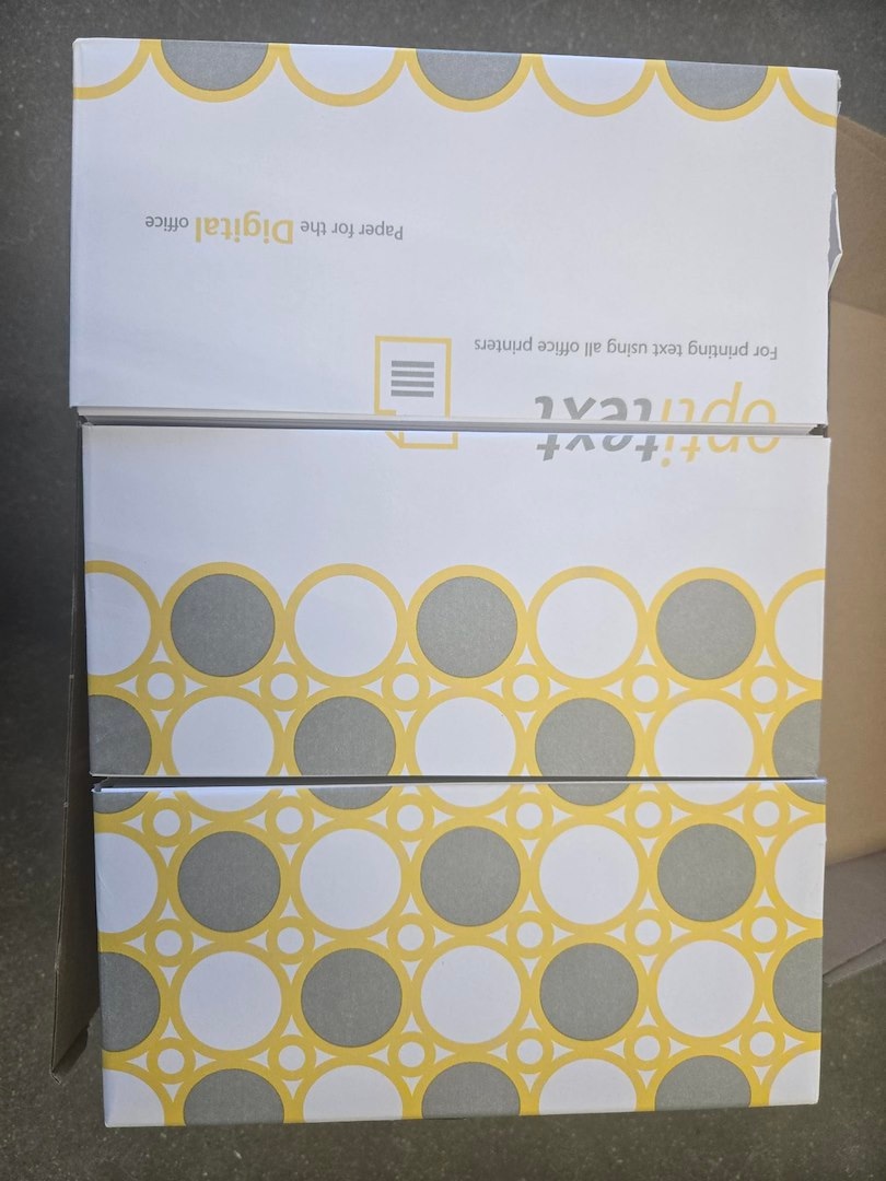 Papier ksero A4 pocięty  na A4/3 OPTITEXT