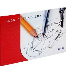 Blok techniczny format A4 10 kartek