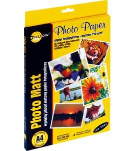 Papier foto A4 190g matowy 50 arkuszy Yellow One