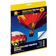Papier foto A4 130g błyszczący samoprzylepny 20 arkuszy Yellow One