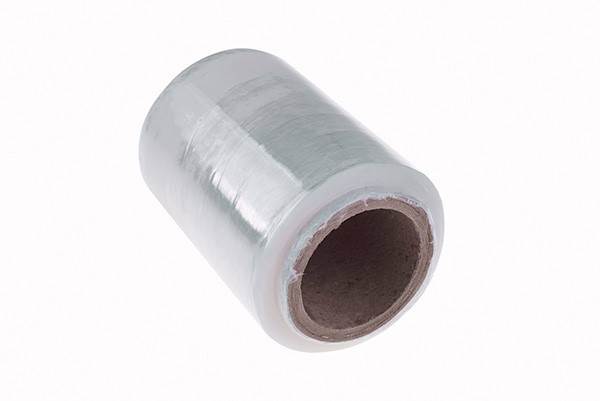 Folia stretch OFFICE PRODUCTS MINI RAP, 0,25kg brutto, szer. 100mm, gr. 23µm, transparentna