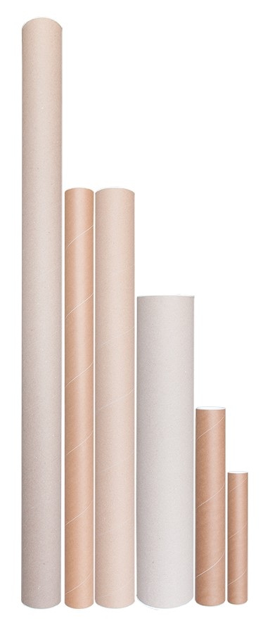 Tuba tekturowa OFFICE PRODUCTS śr. 100 mm, dł. 550 mm, na formaty A2, B3, B2