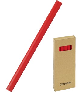 Ołówek stolarski T07 czerwony