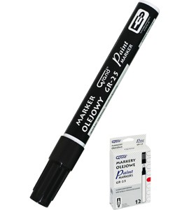 Marker olejowy GRAND GR-25 czarny