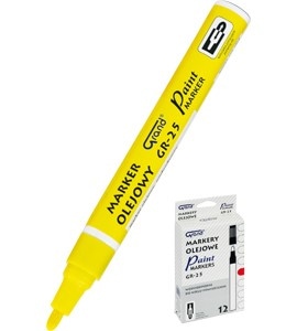 Marker olejowy GRAND GR-25 żółty