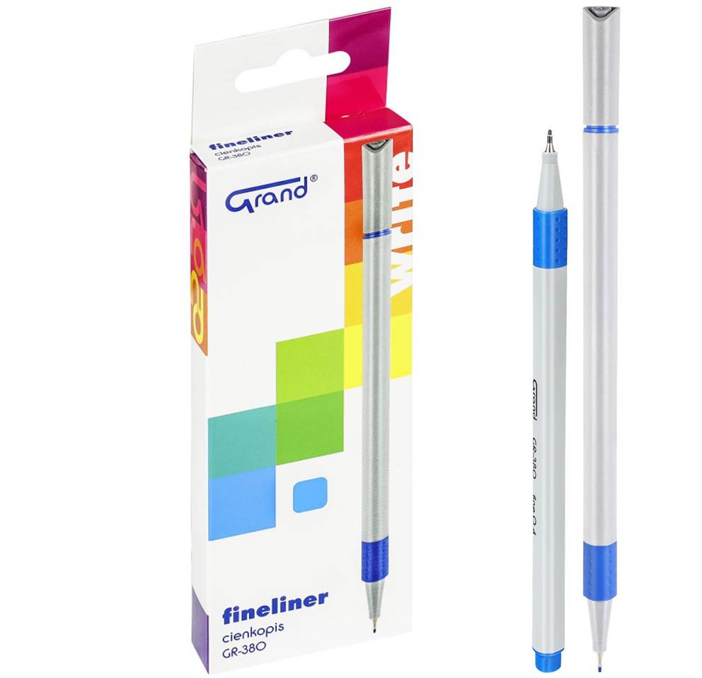 Cienkopis GRAND GR-380 niebieski