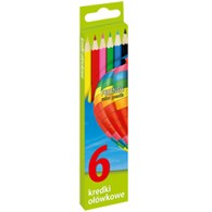 Kredki ołówkowe UNIONL 6 kolorów