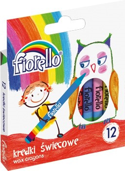 Kredki świecowe Grand 12 kolorów