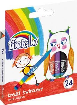 Kredki świecowe Grand 24 kolory