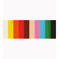 Bibuła MARSZCZONA kolorowa  A'10 zestaw-  10 szt.