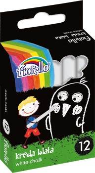 Kreda szkolna  GRAND kpl. 12 szt. biała
