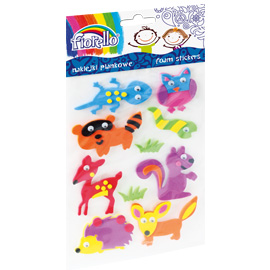 Naklejki piankowe Fiorello GR-NP133 zwierzęta leśne