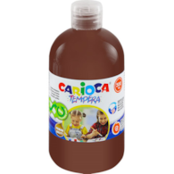 Farba Carioca tempera N 500 ml (40427/06) brązowa