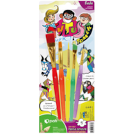 Pędzle GR-FB5T Fiorello 5 szt. Tytus, Romek i A Tomek