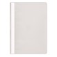 Skoroszyt DONAU, PP, A4, standard, 120/180mikr., szary