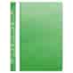 Skoroszyt DONAU, PVC, A4, twardy, 150/160mikr., wpinany, zielony