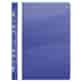 Skoroszyt DONAU, PVC, A4, twardy, 150/160mikr., wpinany, granatowy
