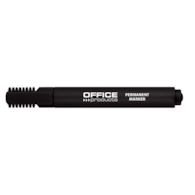 Marker permanentny OFFICE PRODUCTS, ścięty, 1-5mm (linia), czarny