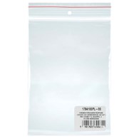 Torebka strunowa DONAU, LDPE, 100x200mm, 100szt., transparentna