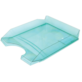 Szufladka na biurko OFFICE PRODUCTS, polistyren/PP, A4, transparentna zielona