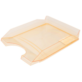 Szufladka na biurko OFFICE PRODUCTS, polistyren/PP, A4, transparentna pomarańczowa