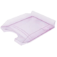 Szufladka na biurko OFFICE PRODUCTS, polistyren/PP, A4, transparentna fioletowa