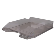 Szufladka na biurko OFFICE PRODUCTS, polistyren/PP, A4, dymna