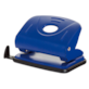 Dziurkacz OFFICE PRODUCTS, dziurkuje do 25 kartek, metal, niebieski