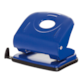 Dziurkacz OFFICE PRODUCTS, dziurkuje do 30 kartek, metal, niebieski