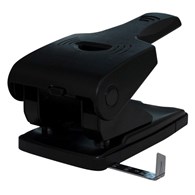 Dziurkacz OFFICE PRODUCTS HD, dziurkuje do 65 kartek, metal, czarny