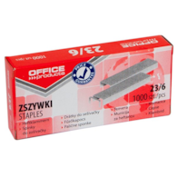 Zszywki OFFICE PRODUCTS, 23/6, 1000szt.