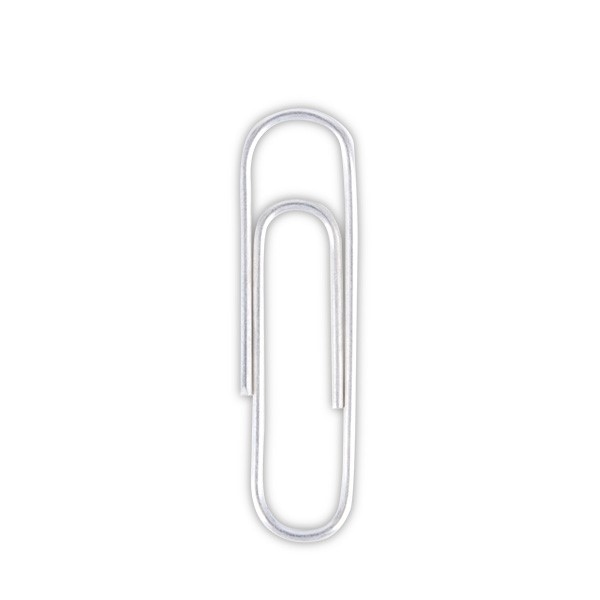 Spinacze okrągłe OFFICE PRODUCTS, 28mm, 100szt., srebrne