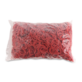 Gumki recepturki OFFICE PRODUCTS, średnica 25mm, 1,5x1,5mm, 60% kauczuku, 1000g, zgrzewka, czerwone