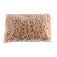 Gumki recepturki OFFICE PRODUCTS, średnica 25mm, 1,5x1,5mm, 60% kauczuku, 1000g, zgrzewka, naturalne