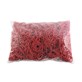 Gumki recepturki OFFICE PRODUCTS, średnica 30mm, 1,5x1,5mm, 60% kauczuku, 1000g, zgrzewka, czerwone