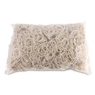 Gumki recepturki OFFICE PRODUCTS, średnica 30mm, 1,5x1,5mm, 60% kauczuku, 1000g, zgrzewka, białe