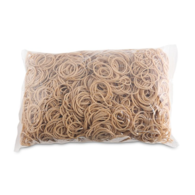 Gumki recepturki OFFICE PRODUCTS, średnica 30mm, 1,5x1,5mm, 60% kauczuku, 1000g, zgrzewka, naturalne