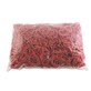Gumki recepturki OFFICE PRODUCTS, średnica 40mm, 1,5x1,5mm, 60% kauczuku, 1000g, zgrzewka, czerwone