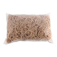Gumki recepturki OFFICE PRODUCTS, średnica 40mm, 1,5x1,5mm, 60% kauczuku, 1000g, zgrzewka, naturalne