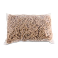 Gumki recepturki OFFICE PRODUCTS, średnica 40mm, 1,5x1,5mm, 60% kauczuku, 1000g, zgrzewka, naturalne