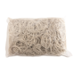 Gumki recepturki OFFICE PRODUCTS, średnica 50mm, 1,5x1,5mm, 60% kauczuku, 1000g, zgrzewka, białe