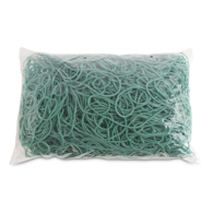 Gumki recepturki OFFICE PRODUCTS, średnica 100mm, 1,5x1,5mm, 60% kauczuku, 1000g, zgrzewka, zielone