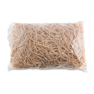 Gumki recepturki OFFICE PRODUCTS, średnica 100mm, 1,5x1,5mm, 60% kauczuku, 1000g, zgrzewka, naturalne